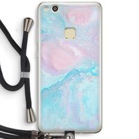 Fantasie pastel: Huawei Ascend P10 Lite Transparant Hoesje met koord