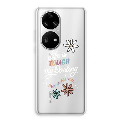 Tough Life: Huawei P50 Pro Transparant Hoesje