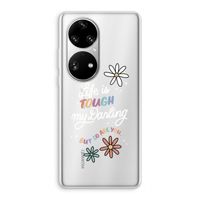 Tough Life: Huawei P50 Pro Transparant Hoesje