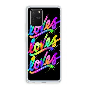Loves: Samsung Galaxy S10 Lite Transparant Hoesje
