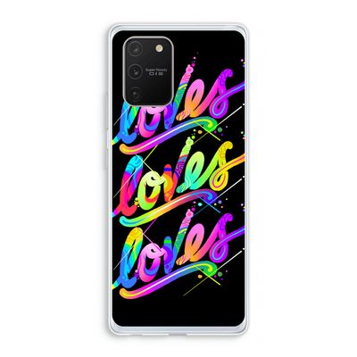 Loves: Samsung Galaxy S10 Lite Transparant Hoesje