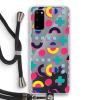 8-bit N°2: Samsung Galaxy S20 Transparant Hoesje met koord