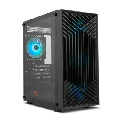 ATX Semi-toren doos Nox-Xtreme NXINFTYEPSILON Zwart