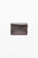 Kleine metallic converteerbare portemonnee - MATERIAL FINISHES - U