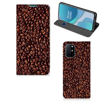 OnePlus 8T | Flip Style Cover | Koffiebonen