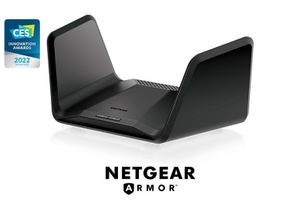 NETGEAR Nighthawk RAXE300 draadloze router Gigabit Ethernet Tri-band (2.4 GHz / 5 GHz / 5 GHz) Zwart
