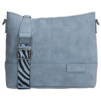 Zebra Trends Schoudertas Merel Licht Blauw