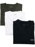 BOSS Drie T-shirts met logoprint - Veelkleurig - thumbnail