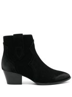 Ash bottines en cuir Hurrican 50 mm - Noir - thumbnail