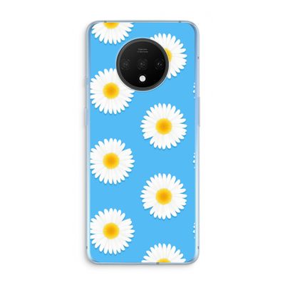 Margrietjes: OnePlus 7T Transparant Hoesje