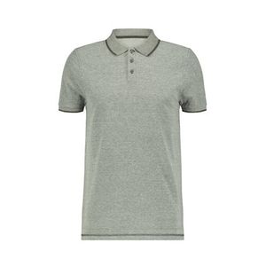 HEMA gemêleerde regular fit polo DENTON grijs melange