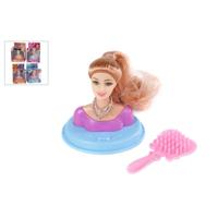 Styling hoofd 9cm met accessoiries
