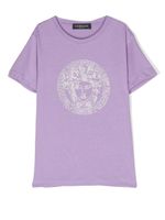 Versace Kids t-shirt à motif Medusa - Violet - thumbnail