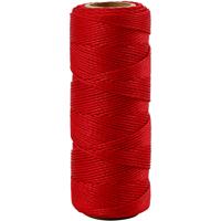 Creativ Company Bamboekoord, dikte 1 mm, rood, 65 m/ 1 rol