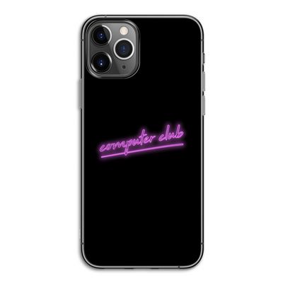 Vice Black: iPhone 11 Pro Transparant Hoesje