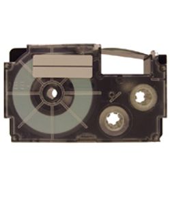 Huismerk Casio XR-9YW Labeltape 9mm Zwart op Geel