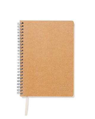 HEMA Schoolagenda 25-26 A5 Karton Kraft