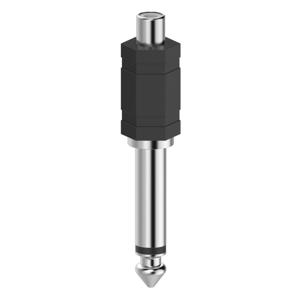 Hama Audio-adapter Cinch-koppeling - 6,3-mm-jack Mono