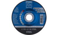 PFERD 62212426 Sg Steel Afbraamschijf gebogen Diameter 125 mm Boordiameter 22.23 mm 10 stuk(s) - thumbnail