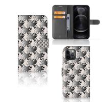 Apple iPhone 12 Pro Max | Telefoonhoesje | Met pasjeshouder | Salamander Grey