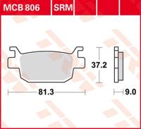 TRW Remblokken, en remschoenen voor de moto, MCB806SRM Sinter maxi scooter