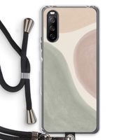Geo #6: Sony Sony Xperia 10 III Transparant Hoesje met koord