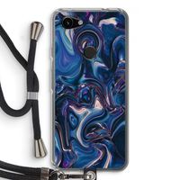Mirrored Mirage: Pixel 3a Transparant Hoesje met koord