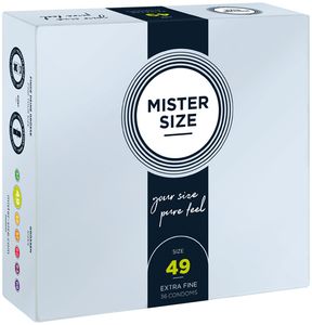 MISTER SIZE 49 - Smallere Condooms Ultradun 36 stuks