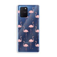 Anything Flamingoes: Samsung Galaxy Note 10 Lite Transparant Hoesje