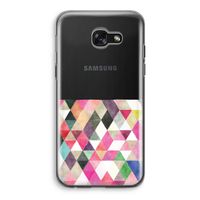 Gekleurde driehoekjes: Samsung Galaxy A5 (2017) Transparant Hoesje