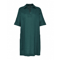 Opus - Groen | Dames | Jurk | Groen | 42 | regular | Kamst mode