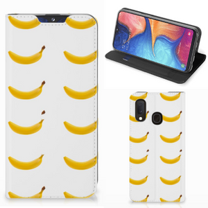 Samsung Galaxy A20e Flip Style Cover Banana