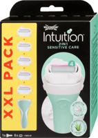 Wilkinson Wilkinson Intuition Sensitive Care XXL Pack - Scheerapparaat met 5 Navulmesjes voor de Gevoelige Huid