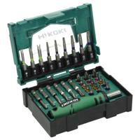 HiKOKI 40030023 Bitset T-profiel, Plat, Kruiskop Phillips, Kruiskop Pozidriv, Zeskant Incl. bithouder