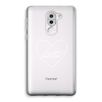 Best heart pastel: Honor 6X Transparant Hoesje