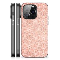 iPhone 14 Pro Back Case Pattern Orange