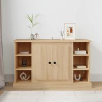 Dressoir 100x35,5x60 cm bewerkt hout sonoma eikenkleurig