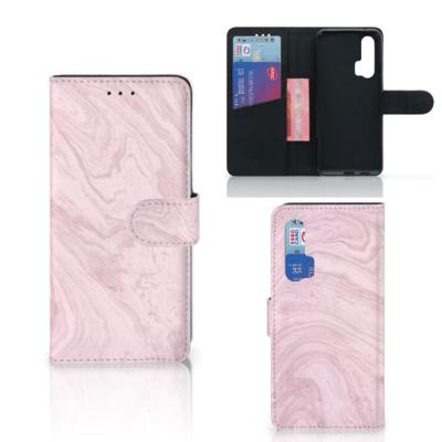 Honor 20 Pro | Bookcase | Marble Pink - Origineel Cadeau Vriendin
