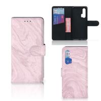 Honor 20 Pro | Bookcase | Marble Pink - Origineel Cadeau Vriendin