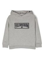 Vilebrequin Kids hoodie à logo brodé - Gris