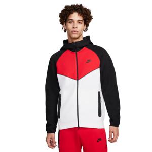 Nike Tech Fleece Sportswear Vest Wit Zwart Rood