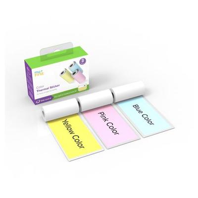 MyFirst camera insta thermal sticker roze, blauw, geel (kleur)