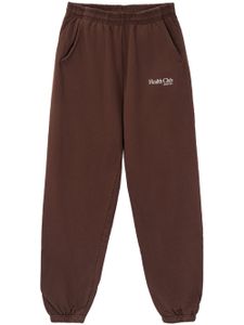 Sporty & Rich pantalon de jogging Health Club en coton - Marron