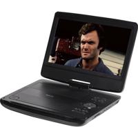 Denver MT-1097 Draagbare DVD-speler 25.4 cm 10 inch Energielabel: C (A - G) Werkt op een accu, Incl. 12 V auto-aansluitkabel Zwart - thumbnail