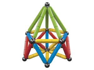 Playtive Magnetische bouwset (Bont gekleurd)