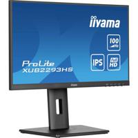 Iiyama ProLite XUB2293HS-B6 LED-monitor Energielabel D (A - G) 54.6 cm (21.5 inch) 1920 x 1080 Pixel 16:9 1 ms HDMI, DisplayPort, Hoofdtelefoon (3.5 mm - thumbnail