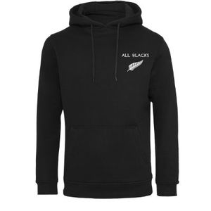 Rugby Vintage - All Blacks Haka Hoodie - Zwart