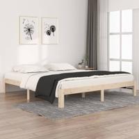 Bedframe massief hout 180x200 cm