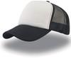 Atlantis AT505 Rapper Cap - White/Black/Black - One Size