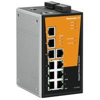 Weidmüller IE-SW-PL10M-3GT-7TX Managed Gigabit Ethernet (10/100/1000) Zwart, Oranje